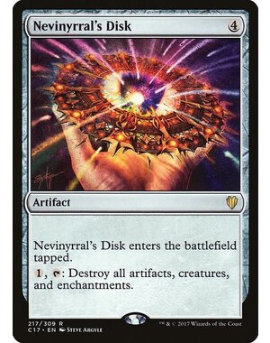 Magic: The Gathering Nevinyrral's Disk (217) Lightly Played