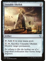 Magic: The Gathering Unstable Obelisk (229) Lightly Played