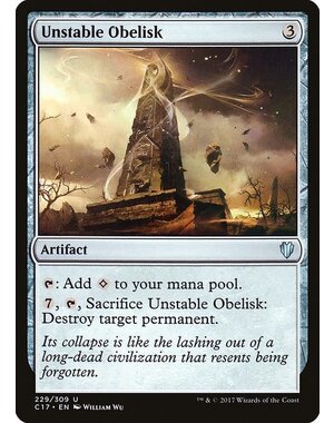 Magic: The Gathering Unstable Obelisk (229) Lightly Played