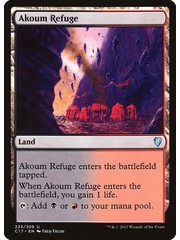 Magic: The Gathering Akoum Refuge (233) Lightly Played