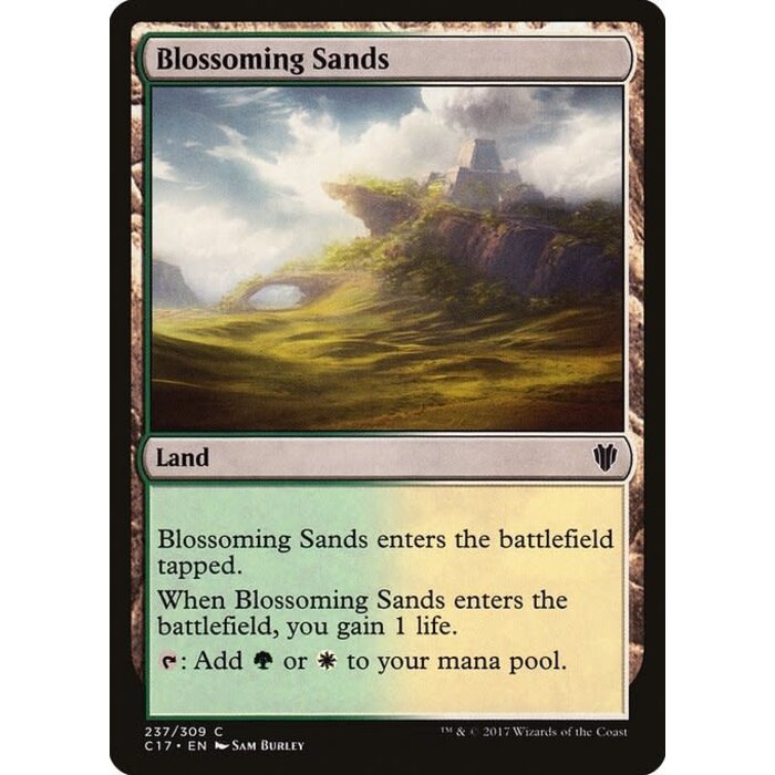 Magic: The Gathering Blossoming Sands (237) Lightly Played
