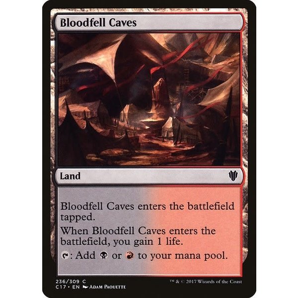 Magic: The Gathering Bloodfell Caves (236) Lightly Played
