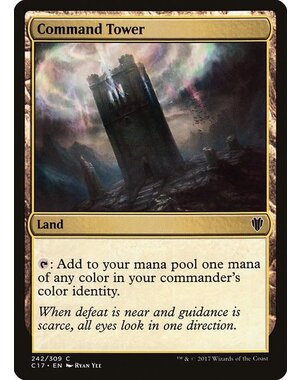Magic: The Gathering Command Tower (242) Lightly Played