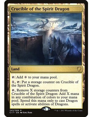 Magic: The Gathering Crucible of the Spirit Dragon (243) Lightly Played