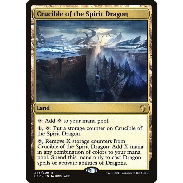Magic: The Gathering Crucible of the Spirit Dragon (243) Lightly Played