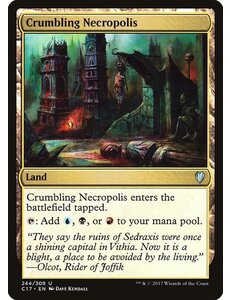 Magic: The Gathering Crumbling Necropolis (244) Lightly Played