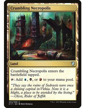 Magic: The Gathering Crumbling Necropolis (244) Lightly Played