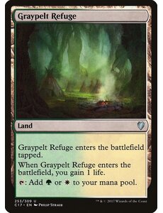 Magic: The Gathering Graypelt Refuge (253) Lightly Played