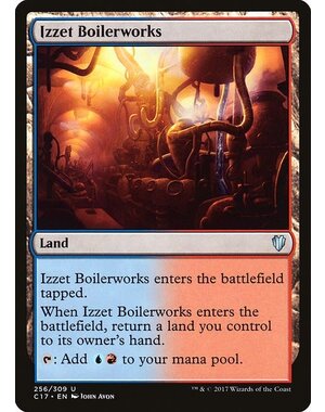 Magic: The Gathering Izzet Boilerworks (256) Lightly Played