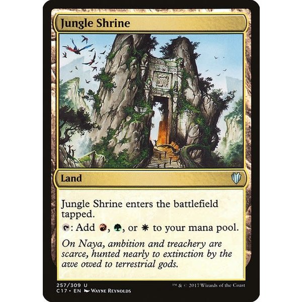Magic: The Gathering Jungle Shrine (257) Lightly Played