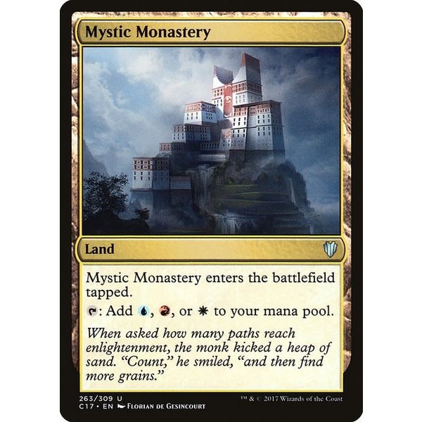 Magic: The Gathering Mystic Monastery (263) Lightly Played
