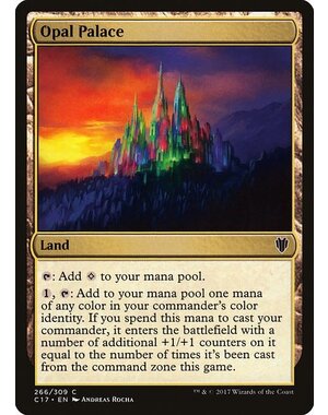 Magic: The Gathering Opal Palace (266) Moderately Played