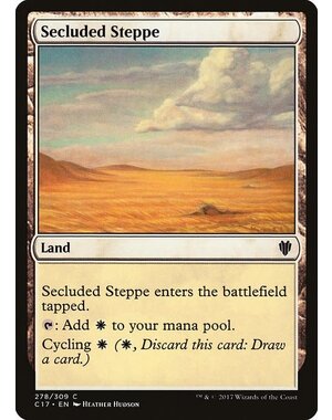 Magic: The Gathering Secluded Steppe (278) Lightly Played