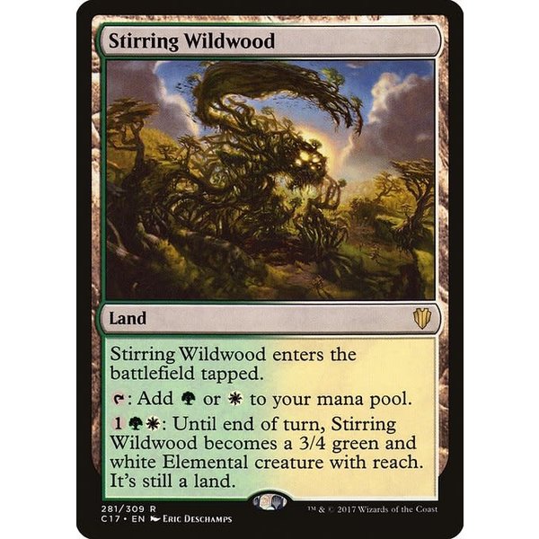 Magic: The Gathering Stirring Wildwood (281) Lightly Played