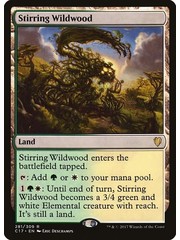 Magic: The Gathering Stirring Wildwood (281) Moderately Played