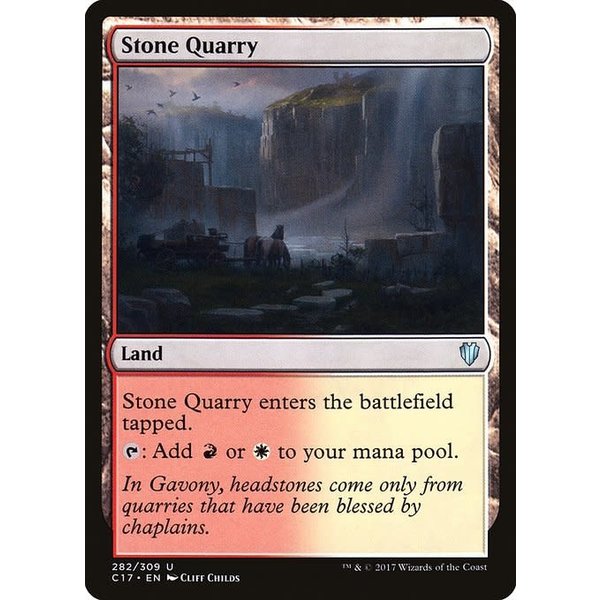 Magic: The Gathering Stone Quarry (282) Lightly Played