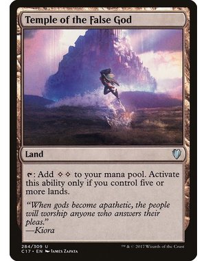 Magic: The Gathering Temple of the False God (284) Lightly Played