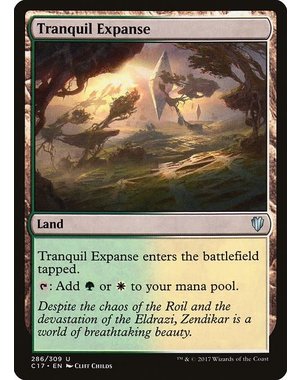 Magic: The Gathering Tranquil Expanse (286) Lightly Played