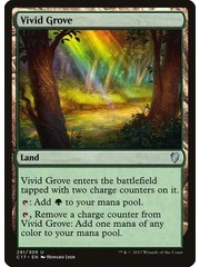 Magic: The Gathering Vivid Grove (291) Lightly Played