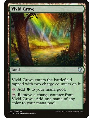 Magic: The Gathering Vivid Grove (291) Lightly Played