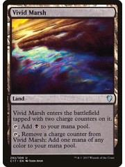 Magic: The Gathering Vivid Marsh (292) Lightly Played
