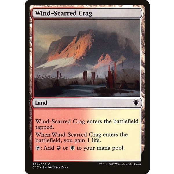 Magic: The Gathering Wind-Scarred Crag (294) Lightly Played