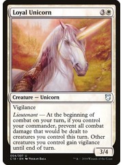 Magic: The Gathering Loyal Unicorn (004) Lightly Played
