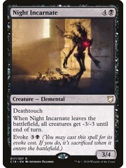 Magic: The Gathering Night Incarnate (017) Lightly Played