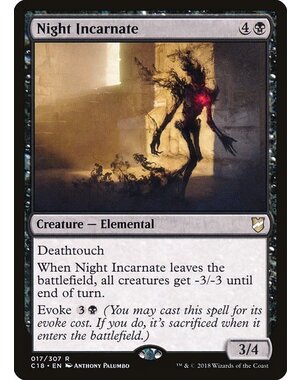 Magic: The Gathering Night Incarnate (017) Lightly Played