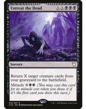Magic: The Gathering Entreat the Dead (015) Lightly Played