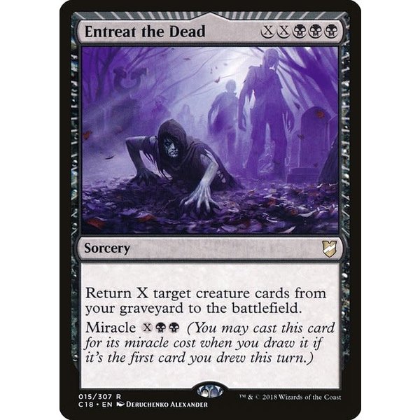Magic: The Gathering Entreat the Dead (015) Lightly Played