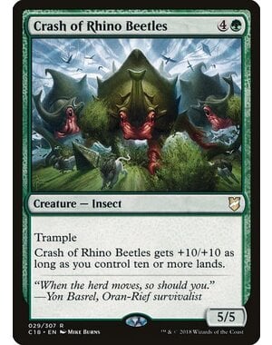 Magic: The Gathering Crash of Rhino Beetles (029) Lightly Played