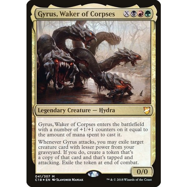 Magic: The Gathering Gyrus, Waker of Corpses (041) Lightly Played Foil