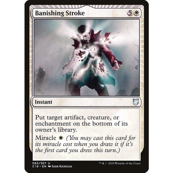 Magic: The Gathering Banishing Stroke (063) Lightly Played