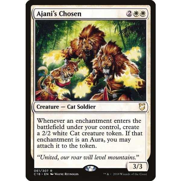 Magic: The Gathering Ajani's Chosen (061) Lightly Played