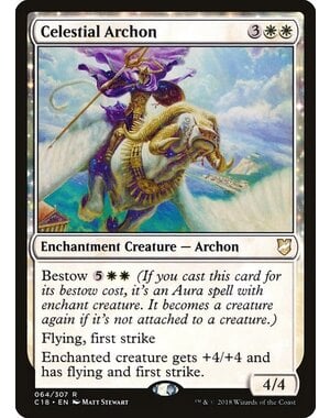 Magic: The Gathering Celestial Archon (064) Lightly Played
