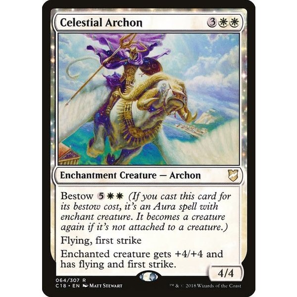 Magic: The Gathering Celestial Archon (064) Lightly Played