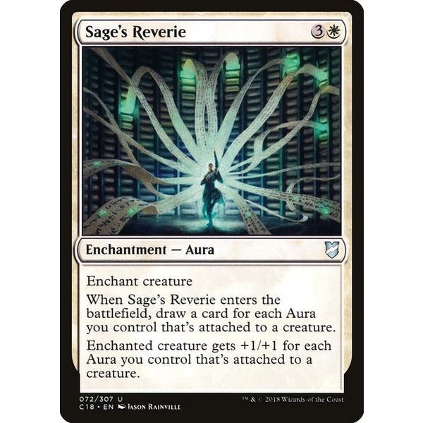 Magic: The Gathering Sage's Reverie (072) Lightly Played