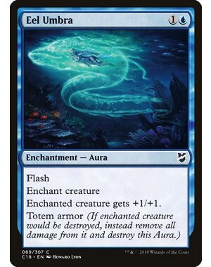 Magic: The Gathering Eel Umbra (089) Moderately Played