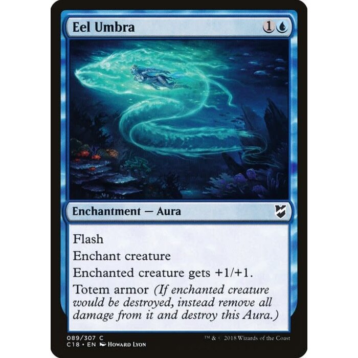 Magic: The Gathering Eel Umbra (089) Moderately Played