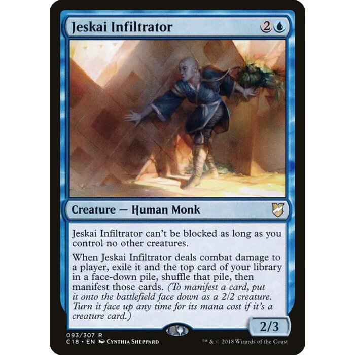 Magic: The Gathering Jeskai Infiltrator (093) Lightly Played