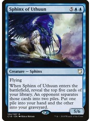 Magic: The Gathering Sphinx of Uthuun (104) Moderately Played