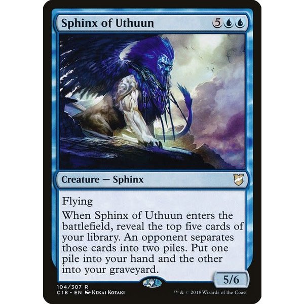 Magic: The Gathering Sphinx of Uthuun (104) Moderately Played
