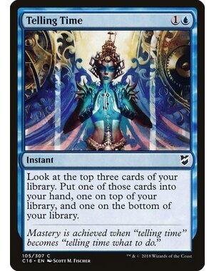 Magic: The Gathering Telling Time (105) Lightly Played