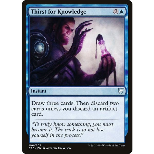 Magic: The Gathering Thirst for Knowledge (106) Lightly Played