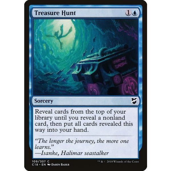 Magic: The Gathering Treasure Hunt (109) Lightly Played