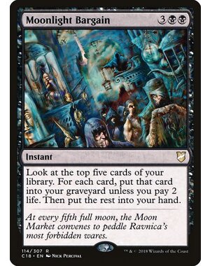 Magic: The Gathering Moonlight Bargain (114) Lightly Played