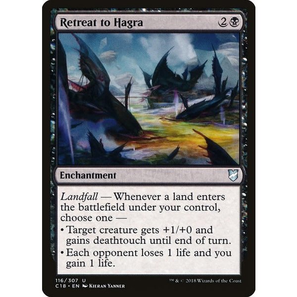 Magic: The Gathering Retreat to Hagra (116) Lightly Played