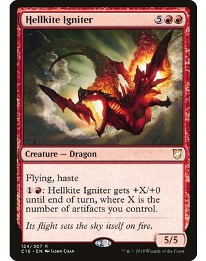 Magic: The Gathering Hellkite Igniter (124) Lightly Played