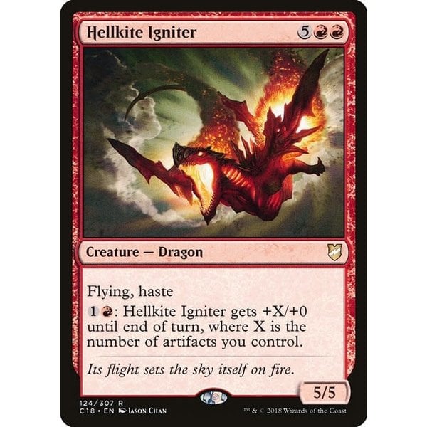 Magic: The Gathering Hellkite Igniter (124) Lightly Played